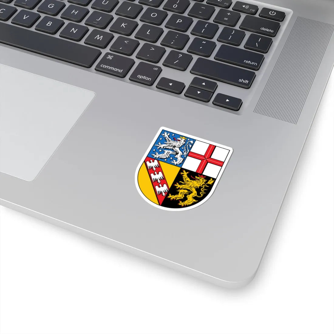 Wappen des Saarlands (Germany) (Coat of Arms) STICKER Vinyl Kiss-Cut Decal - The Sticker Space