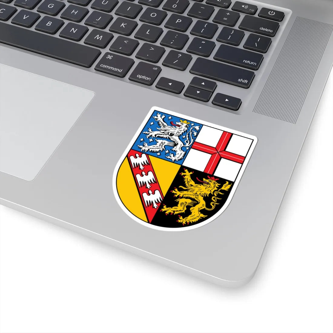 Wappen des Saarlands (Germany) (Coat of Arms) STICKER Vinyl Kiss-Cut Decal - The Sticker Space