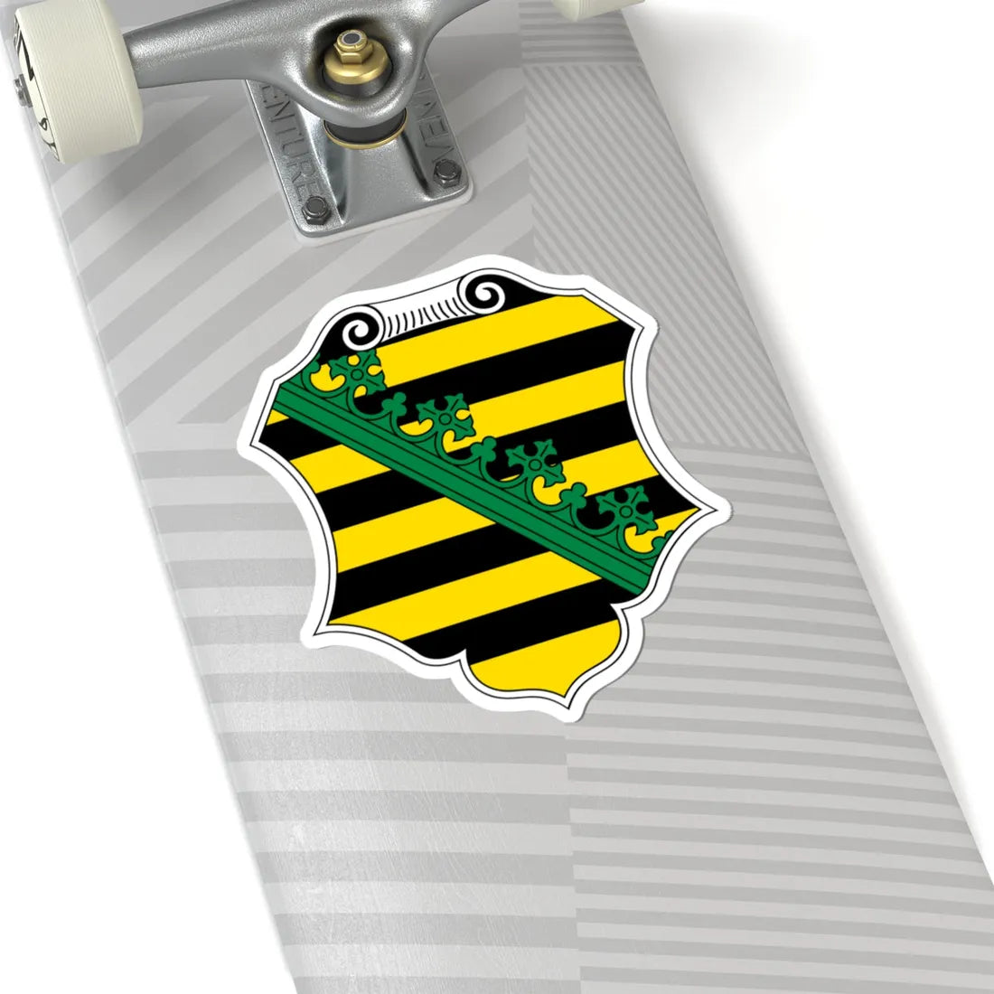 Wappen des Sächsischen Landtags (Germany) (Coat of Arms) STICKER Vinyl Kiss-Cut Decal - The Sticker Space