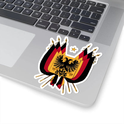 Wappen Deutsches Reich 1848 (Germany) (Coat of Arms) STICKER Vinyl Kiss-Cut Decal - The Sticker Space
