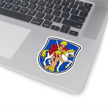 Wappen Dieburg (Germany) (Coat of Arms) STICKER Vinyl Kiss-Cut Decal - The Sticker Space