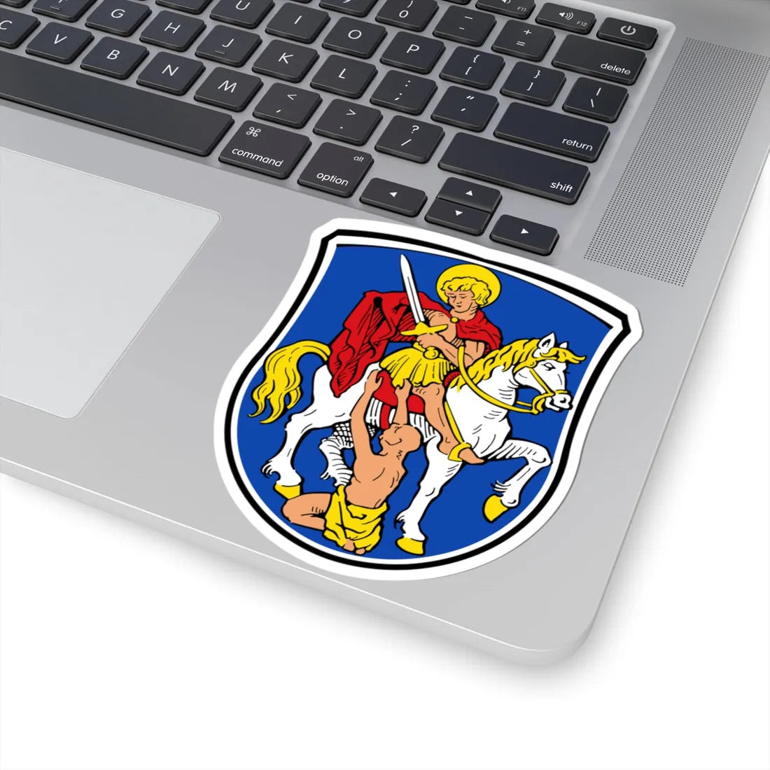 Wappen Dieburg (Germany) (Coat of Arms) STICKER Vinyl Kiss-Cut Decal - The Sticker Space