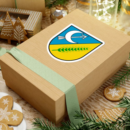 Wappen Diedersdorf (Germany) (Coat of Arms) STICKER Vinyl Kiss-Cut Decal - The Sticker Space