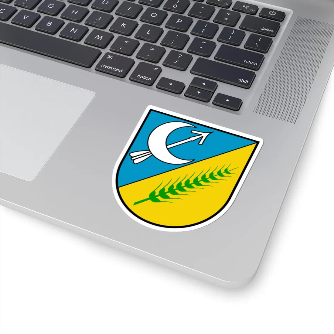 Wappen Diedersdorf (Germany) (Coat of Arms) STICKER Vinyl Kiss-Cut Decal - The Sticker Space