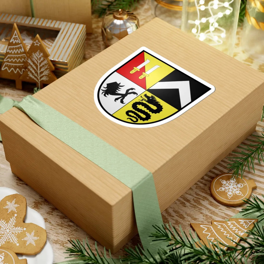 Wappen Dietrichstein (Czech Republic) (Coat of Arms) STICKER Vinyl Kiss-Cut Decal - The Sticker Space