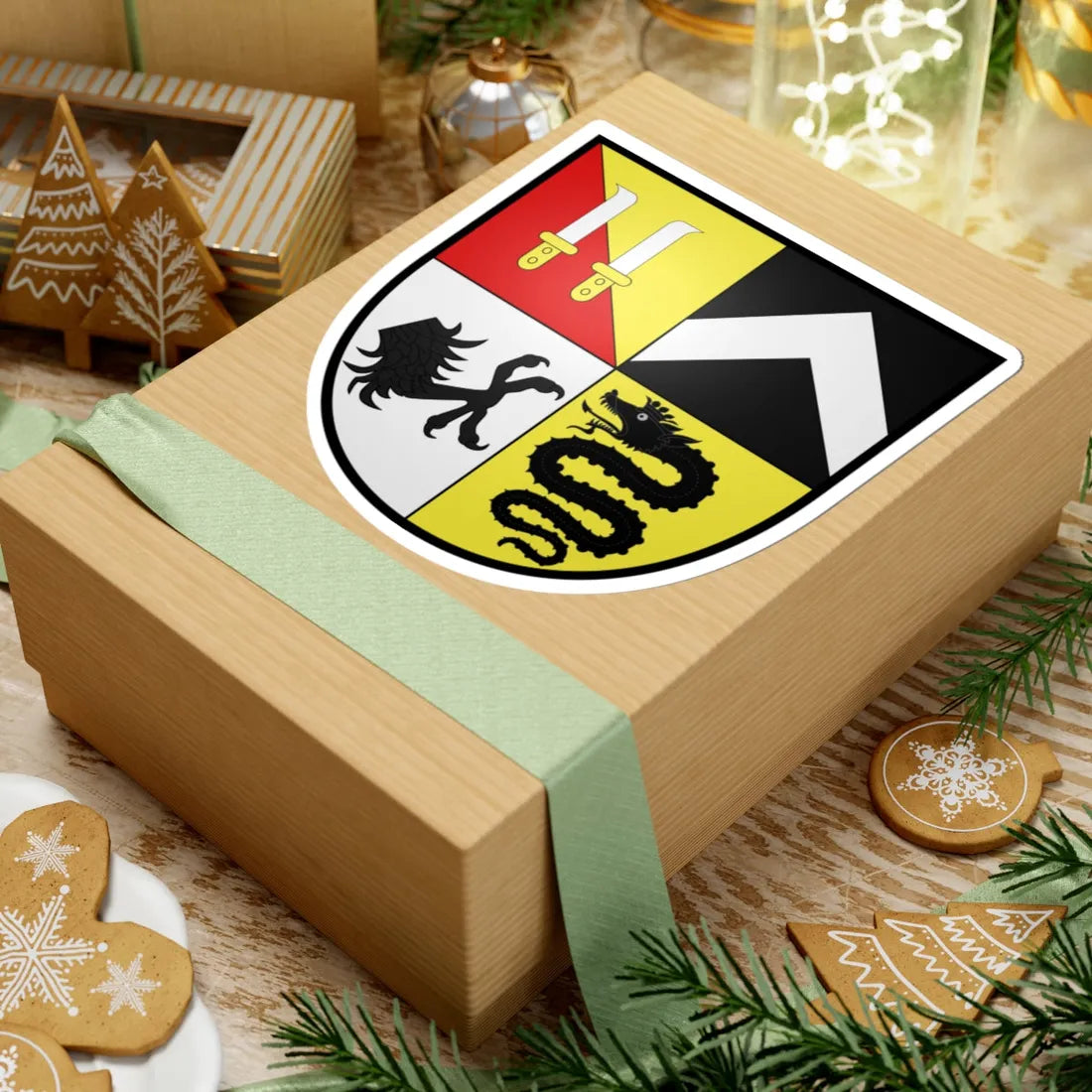 Wappen Dietrichstein (Czech Republic) (Coat of Arms) STICKER Vinyl Kiss-Cut Decal - The Sticker Space