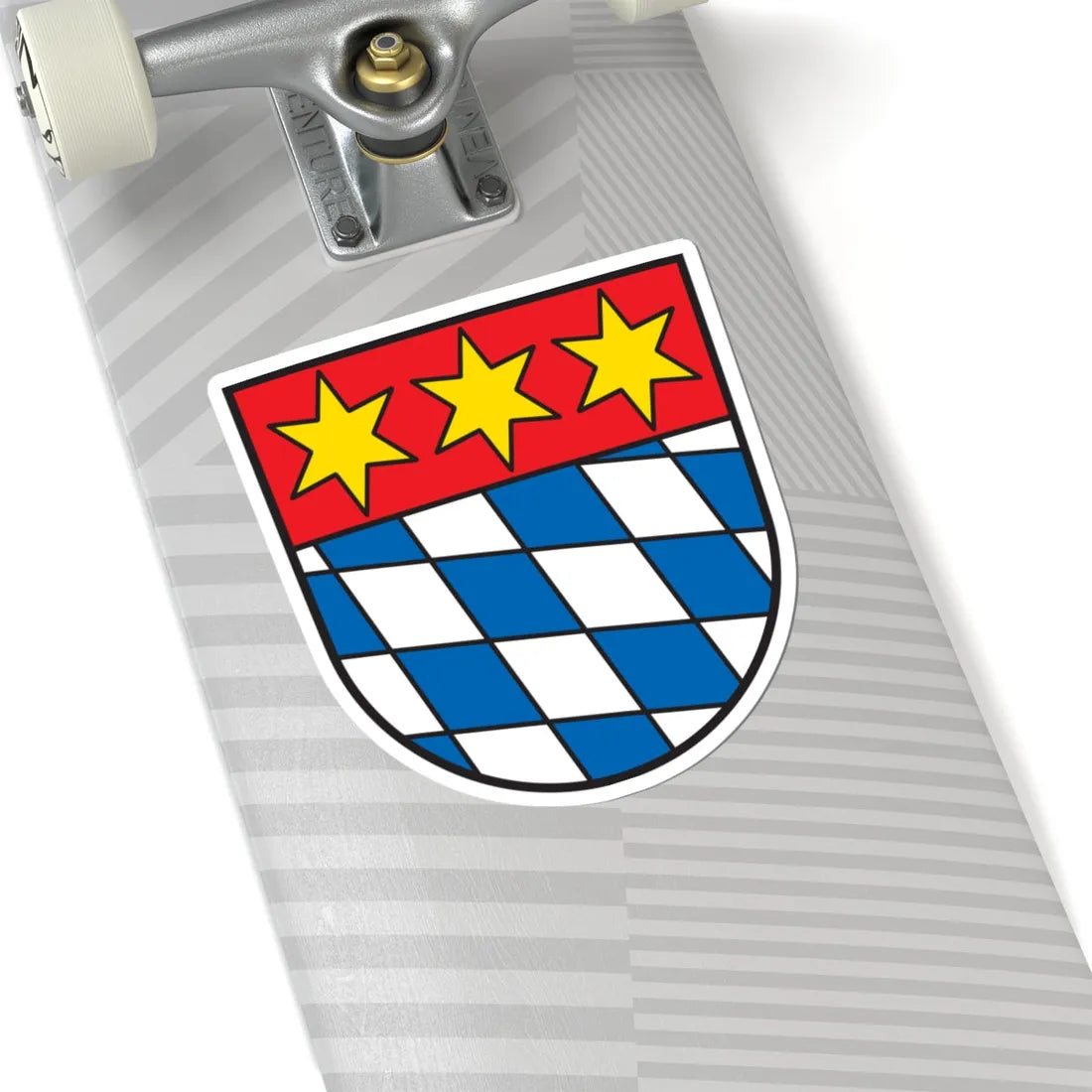 Wappen Dingolfing (Germany) (Coat of Arms) STICKER Vinyl Kiss-Cut Decal - The Sticker Space