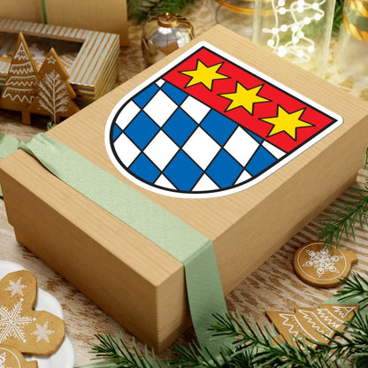 Wappen Dingolfing (Germany) (Coat of Arms) STICKER Vinyl Kiss-Cut Decal - The Sticker Space