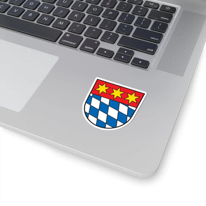 Wappen Dingolfing (Germany) (Coat of Arms) STICKER Vinyl Kiss-Cut Decal - The Sticker Space
