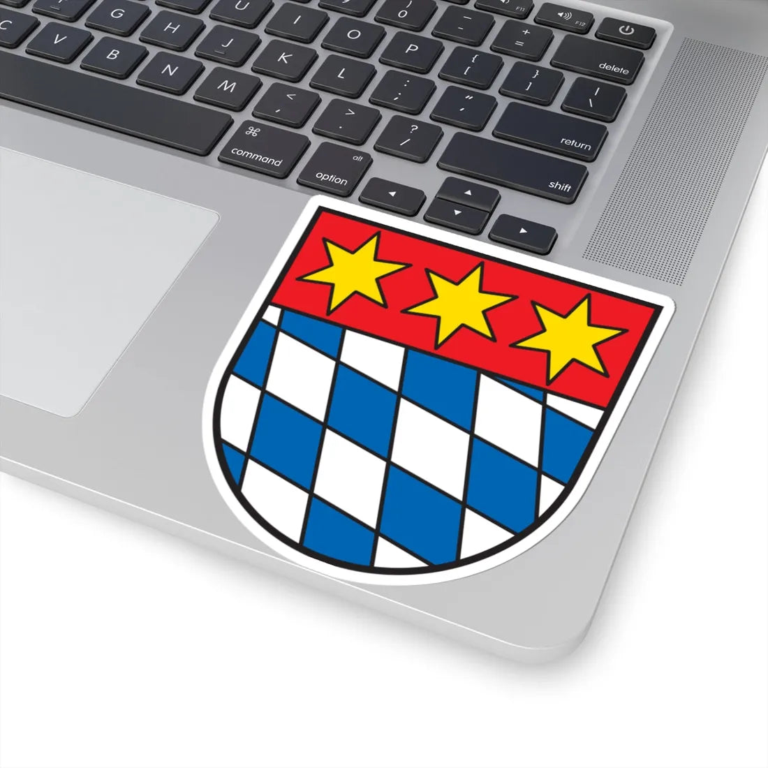 Wappen Dingolfing (Germany) (Coat of Arms) STICKER Vinyl Kiss-Cut Decal - The Sticker Space