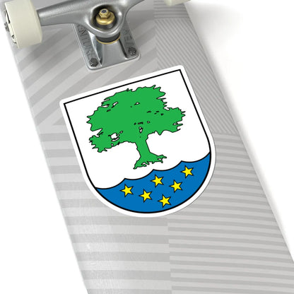 Wappen Doberschütz Sachsen (Germany) (Coat of Arms) STICKER Vinyl Kiss-Cut Decal - The Sticker Space