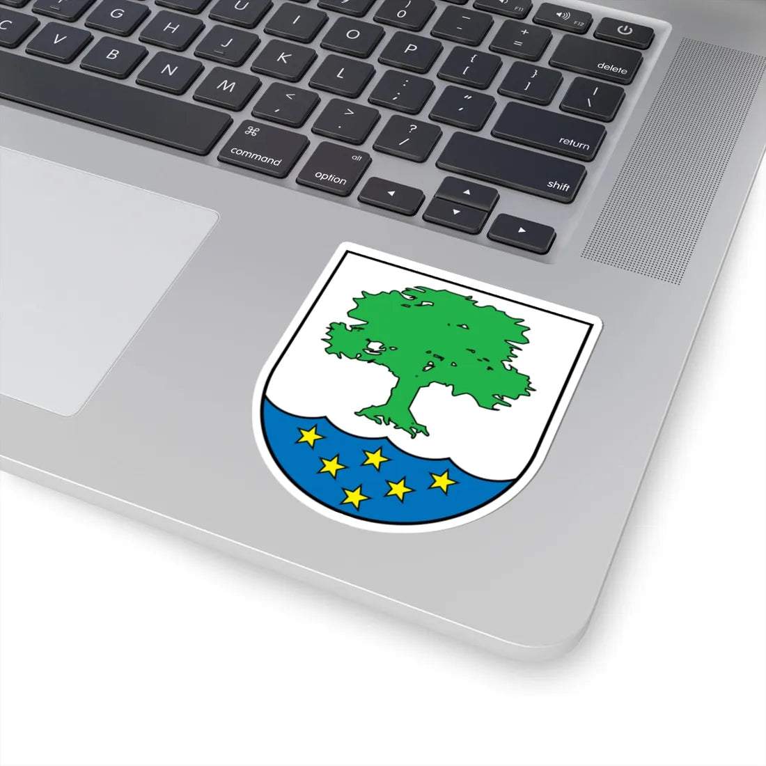 Wappen Doberschütz Sachsen (Germany) (Coat of Arms) STICKER Vinyl Kiss-Cut Decal - The Sticker Space