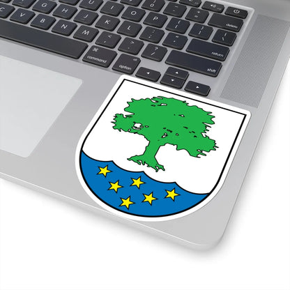 Wappen Doberschütz Sachsen (Germany) (Coat of Arms) STICKER Vinyl Kiss-Cut Decal - The Sticker Space
