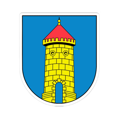 Wappen Dohna (Germany) (Coat of Arms) STICKER Vinyl Kiss-Cut Decal 4 Inch White - The Sticker Space