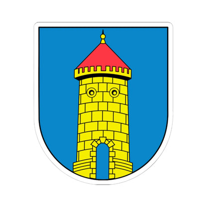 Wappen Dohna (Germany) (Coat of Arms) STICKER Vinyl Kiss-Cut Decal 6 Inch White - The Sticker Space