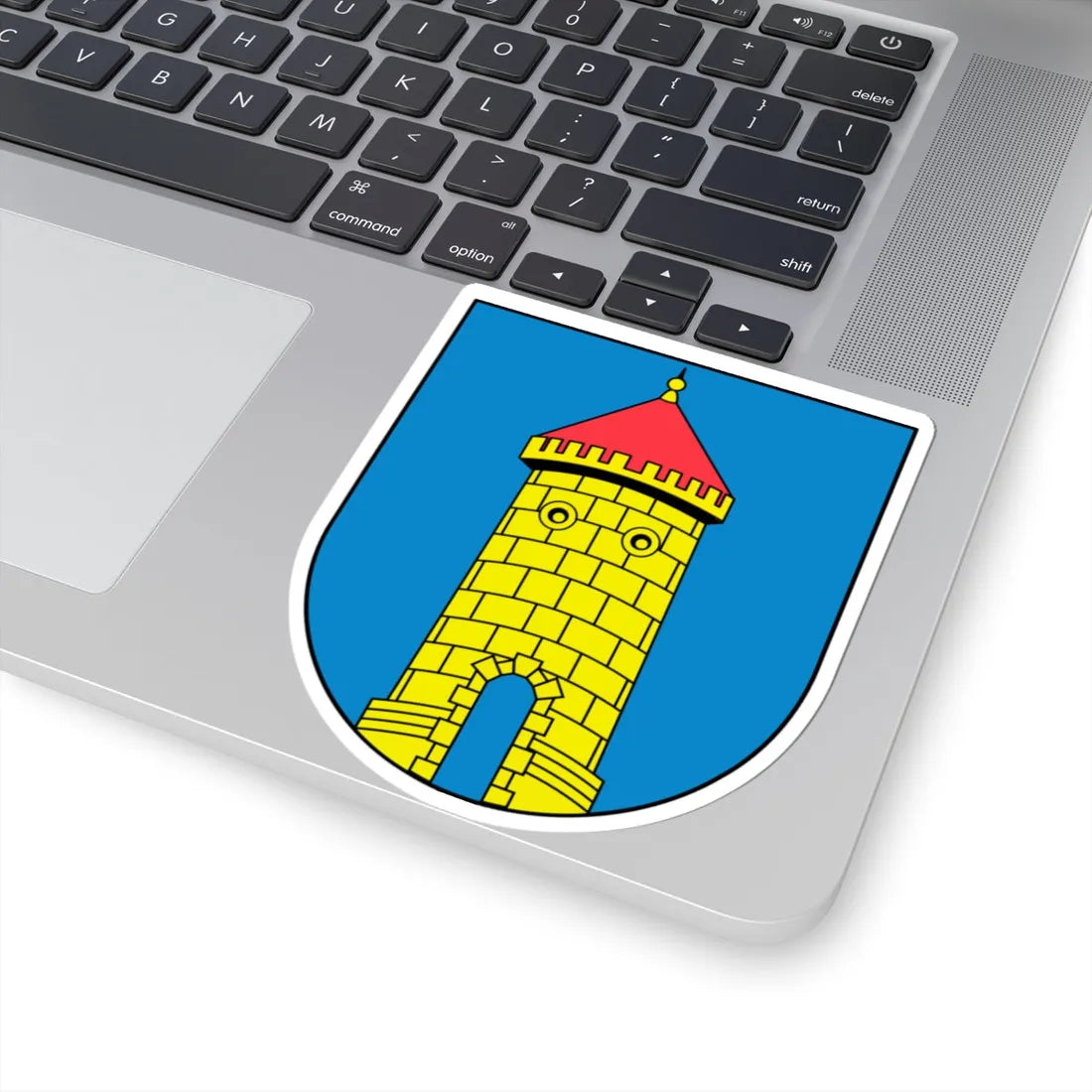 Wappen Dohna (Germany) (Coat of Arms) STICKER Vinyl Kiss-Cut Decal - The Sticker Space