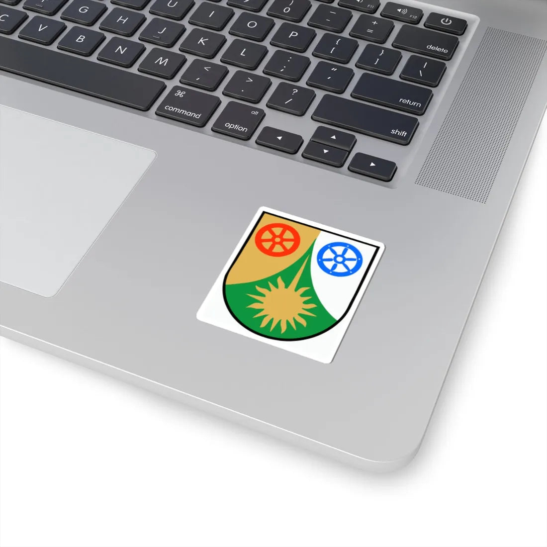 Wappen Donnersbergkreis (Germany) (Coat of Arms) STICKER Vinyl Kiss-Cut Decal - The Sticker Space
