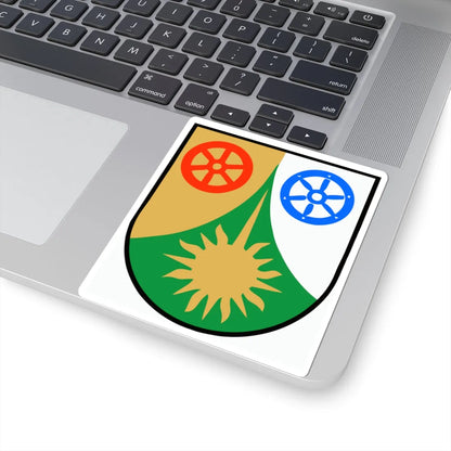 Wappen Donnersbergkreis (Germany) (Coat of Arms) STICKER Vinyl Kiss-Cut Decal - The Sticker Space