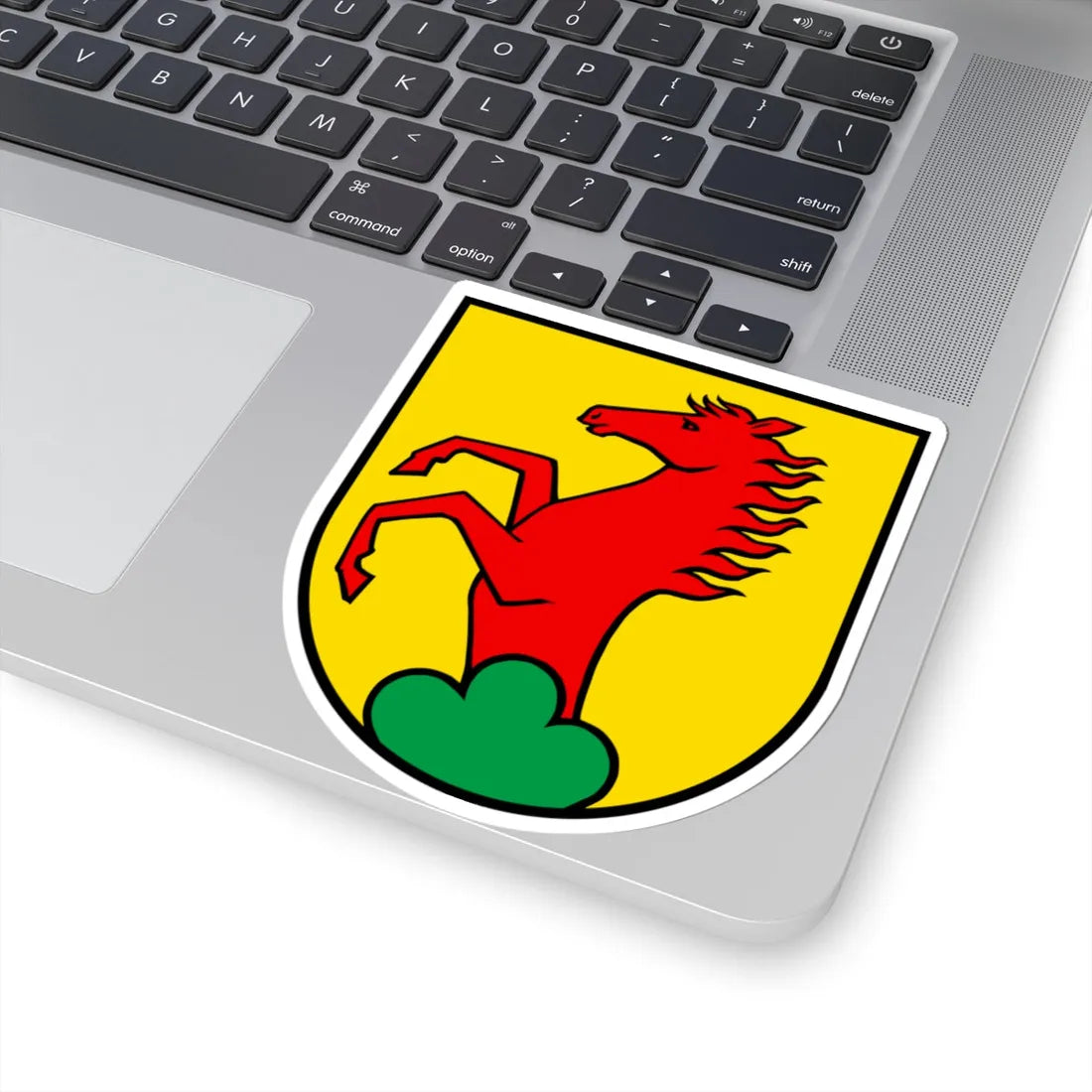 Wappen Dottikon (Switzerland) (Coat of Arms) STICKER Vinyl Kiss-Cut Decal - The Sticker Space