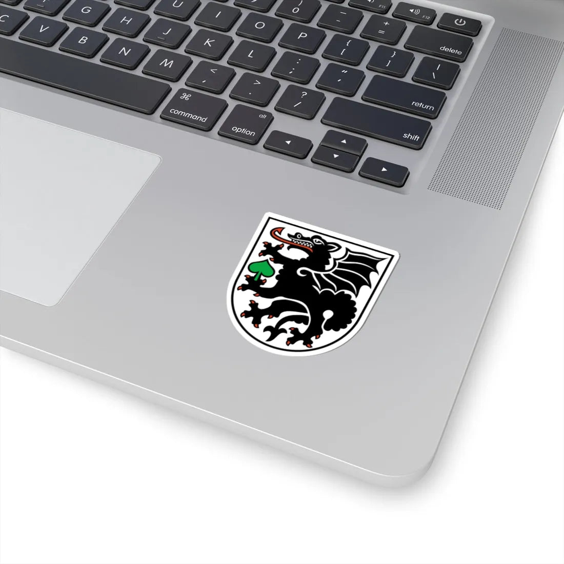 Wappen Drachhausen (Germany) (Coat of Arms) STICKER Vinyl Kiss-Cut Decal - The Sticker Space