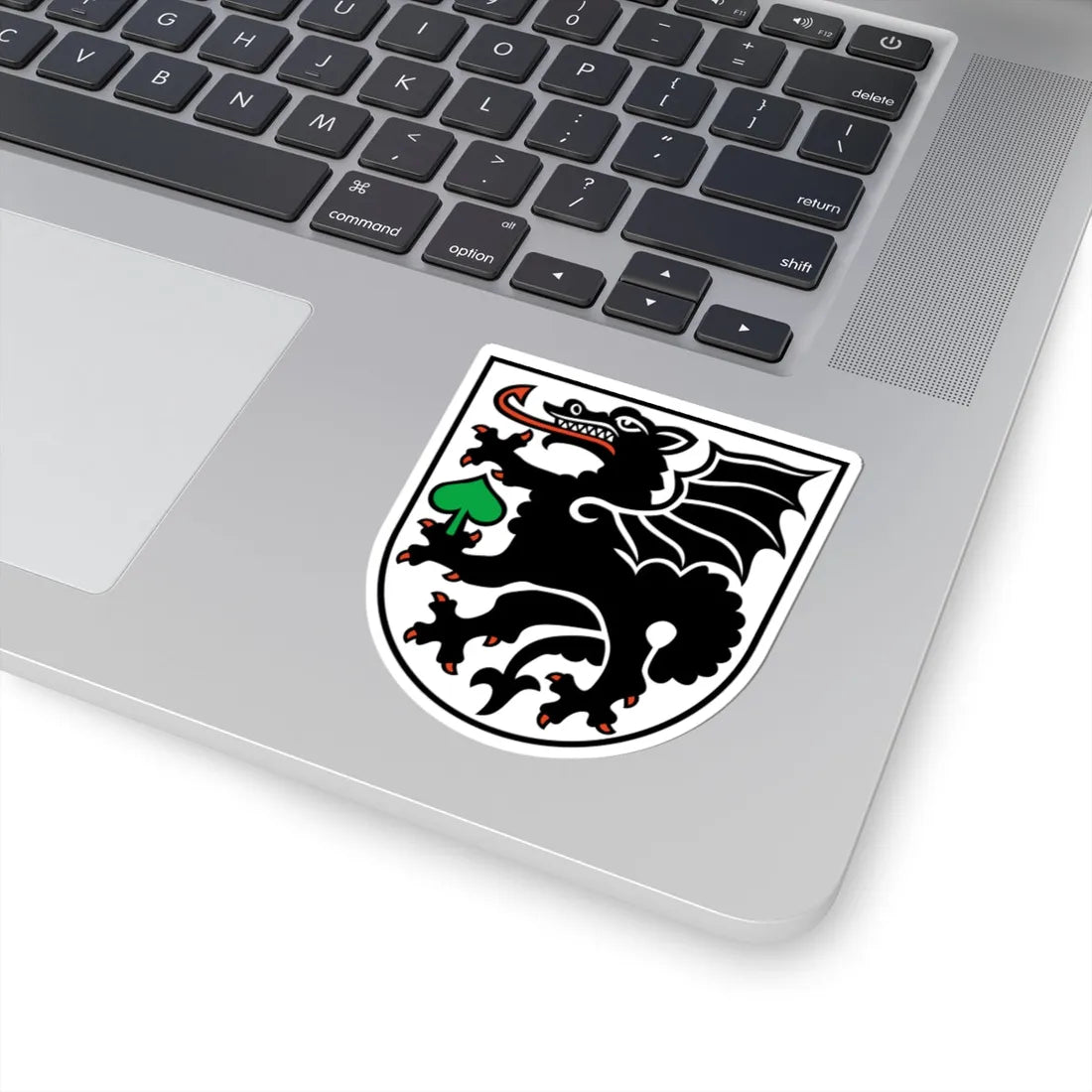 Wappen Drachhausen (Germany) (Coat of Arms) STICKER Vinyl Kiss-Cut Decal - The Sticker Space