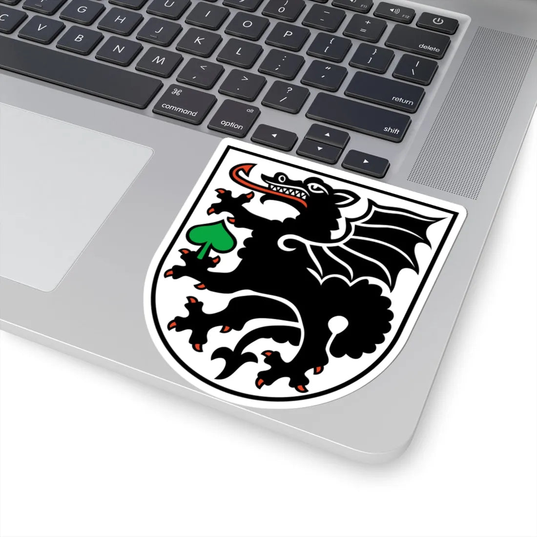 Wappen Drachhausen (Germany) (Coat of Arms) STICKER Vinyl Kiss-Cut Decal - The Sticker Space
