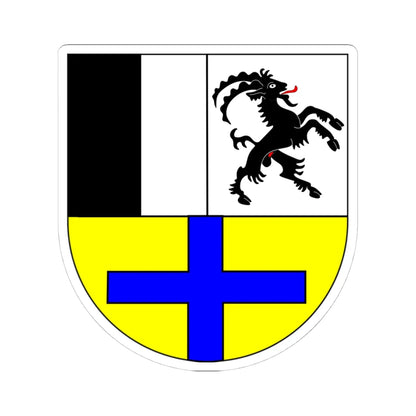 Wappen Drei Bünde (Switzerland) (Coat of Arms) STICKER Vinyl Kiss-Cut Decal 4 Inch White - The Sticker Space
