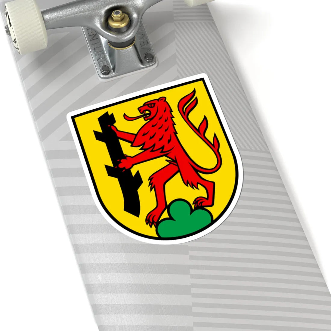 Wappen Dürrenäsch (Switzerland) (Coat of Arms) STICKER Vinyl Kiss-Cut Decal - The Sticker Space