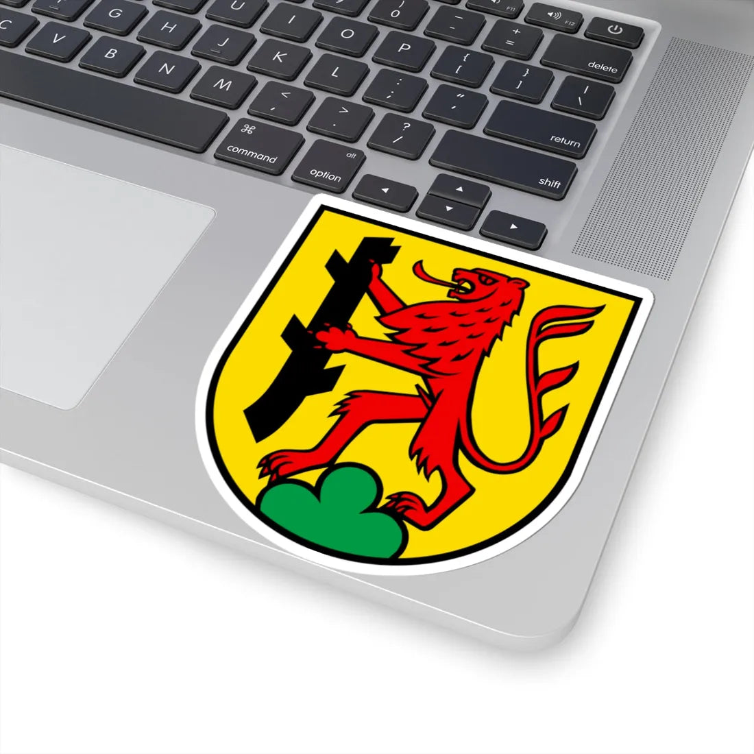 Wappen Dürrenäsch (Switzerland) (Coat of Arms) STICKER Vinyl Kiss-Cut Decal - The Sticker Space