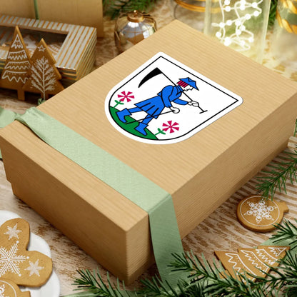 Wappen Dürrröhrsdorf-Dittersbach (Germany) (Coat of Arms) STICKER Vinyl Kiss-Cut Decal - The Sticker Space