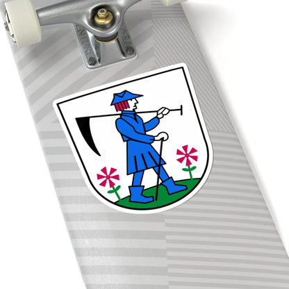 Wappen Dürrröhrsdorf-Dittersbach (Germany) (Coat of Arms) STICKER Vinyl Kiss-Cut Decal - The Sticker Space