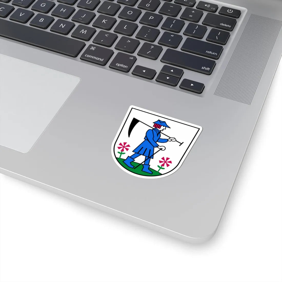 Wappen Dürrröhrsdorf-Dittersbach (Germany) (Coat of Arms) STICKER Vinyl Kiss-Cut Decal - The Sticker Space