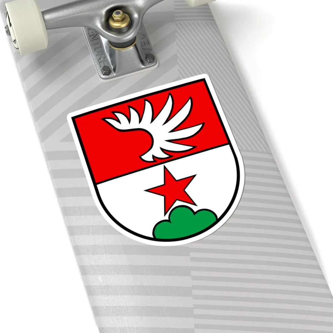 Wappen Effingen (Switzerland) (Coat of Arms) STICKER Vinyl Kiss-Cut Decal - The Sticker Space