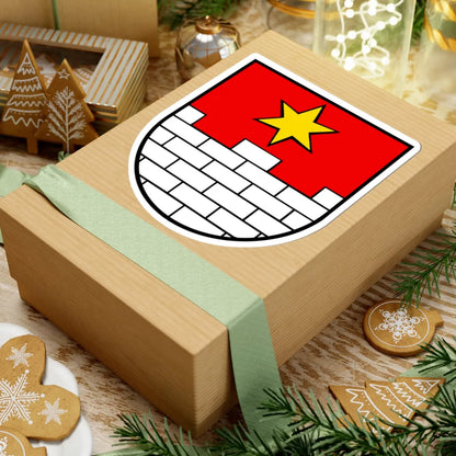 Wappen Eggenwil (Switzerland) (Coat of Arms) STICKER Vinyl Kiss-Cut Decal - The Sticker Space