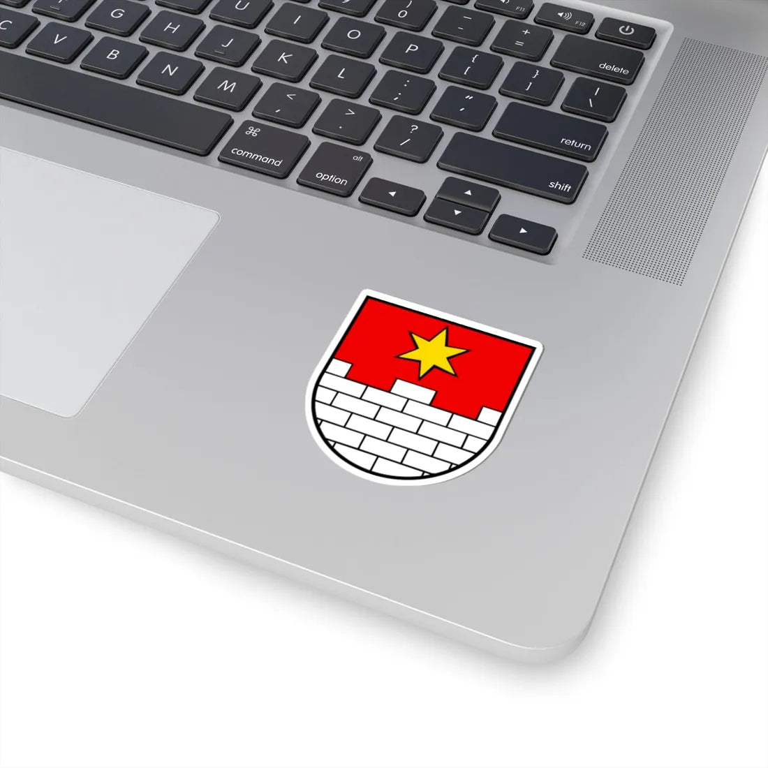 Wappen Eggenwil (Switzerland) (Coat of Arms) STICKER Vinyl Kiss-Cut Decal - The Sticker Space