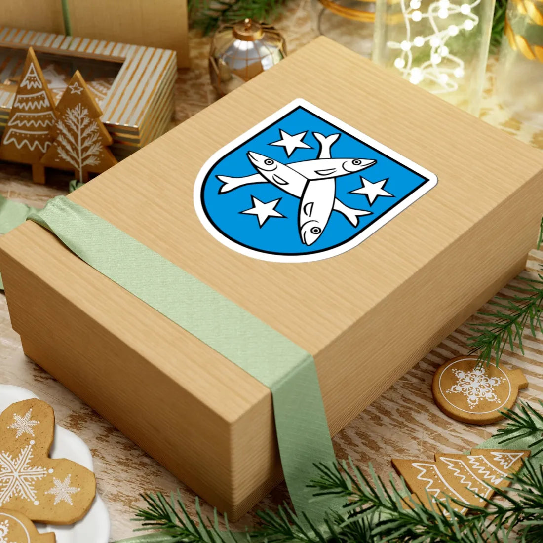 Wappen Egliswil (Switzerland) (Coat of Arms) STICKER Vinyl Kiss-Cut Decal - The Sticker Space