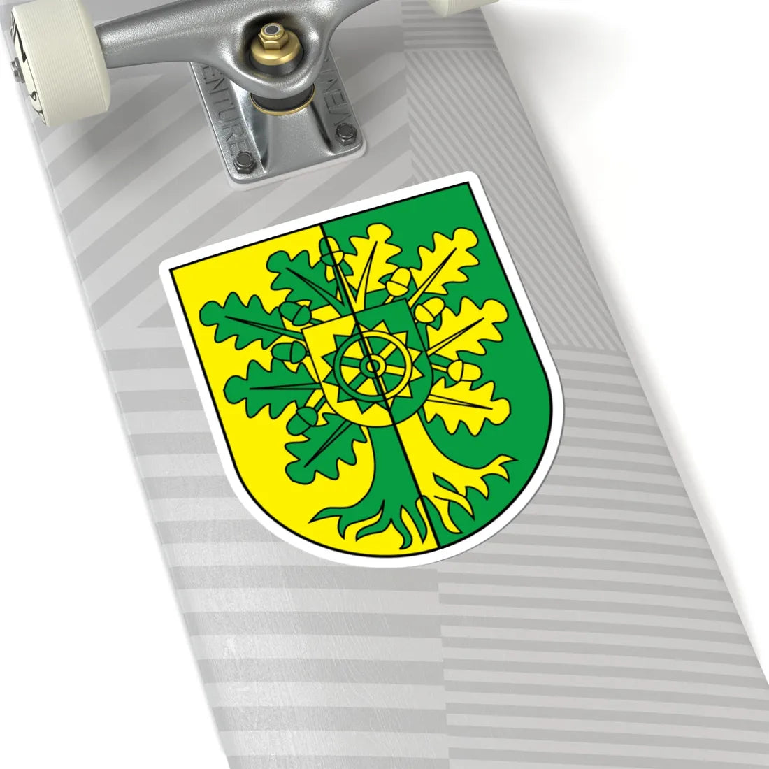 Wappen Eichigt (Germany) (Coat of Arms) STICKER Vinyl Kiss-Cut Decal - The Sticker Space