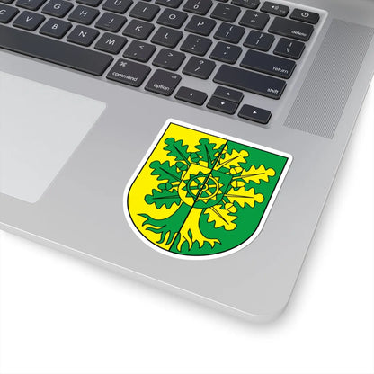 Wappen Eichigt (Germany) (Coat of Arms) STICKER Vinyl Kiss-Cut Decal - The Sticker Space