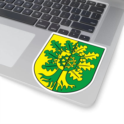 Wappen Eichigt (Germany) (Coat of Arms) STICKER Vinyl Kiss-Cut Decal - The Sticker Space