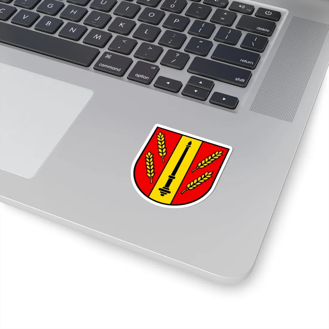 Wappen Eiken (Switzerland) (Coat of Arms) STICKER Vinyl Kiss-Cut Decal - The Sticker Space