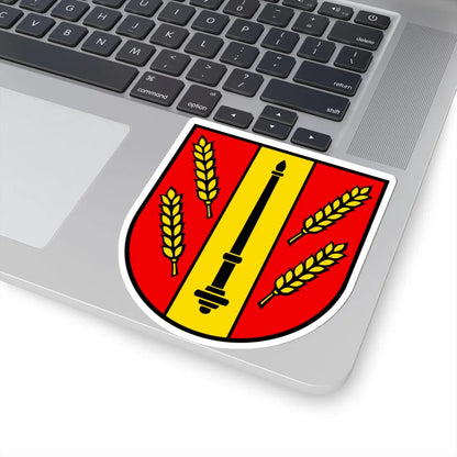 Wappen Eiken (Switzerland) (Coat of Arms) STICKER Vinyl Kiss-Cut Decal - The Sticker Space