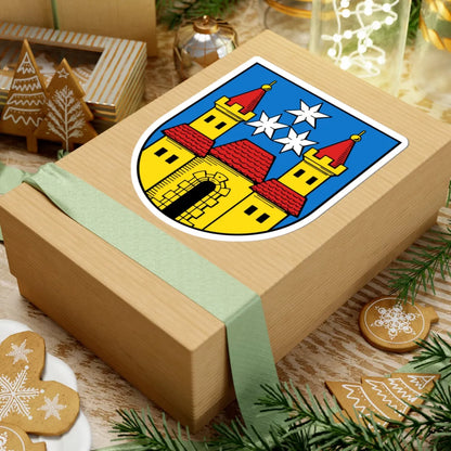 Wappen Eilenburg (Germany) (Coat of Arms) STICKER Vinyl Kiss-Cut Decal - The Sticker Space