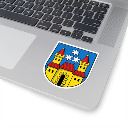Wappen Eilenburg (Germany) (Coat of Arms) STICKER Vinyl Kiss-Cut Decal - The Sticker Space