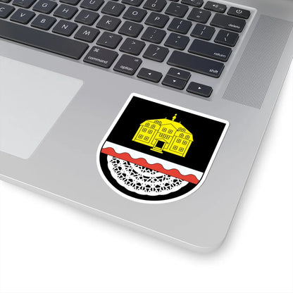 Wappen Ellefeld (Germany) (Coat of Arms) STICKER Vinyl Kiss-Cut Decal - The Sticker Space