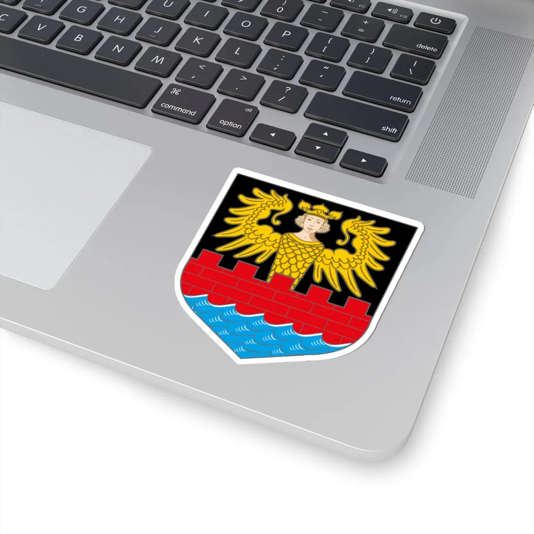 Wappen Emden (Germany) (Coat of Arms) STICKER Vinyl Kiss-Cut Decal - The Sticker Space