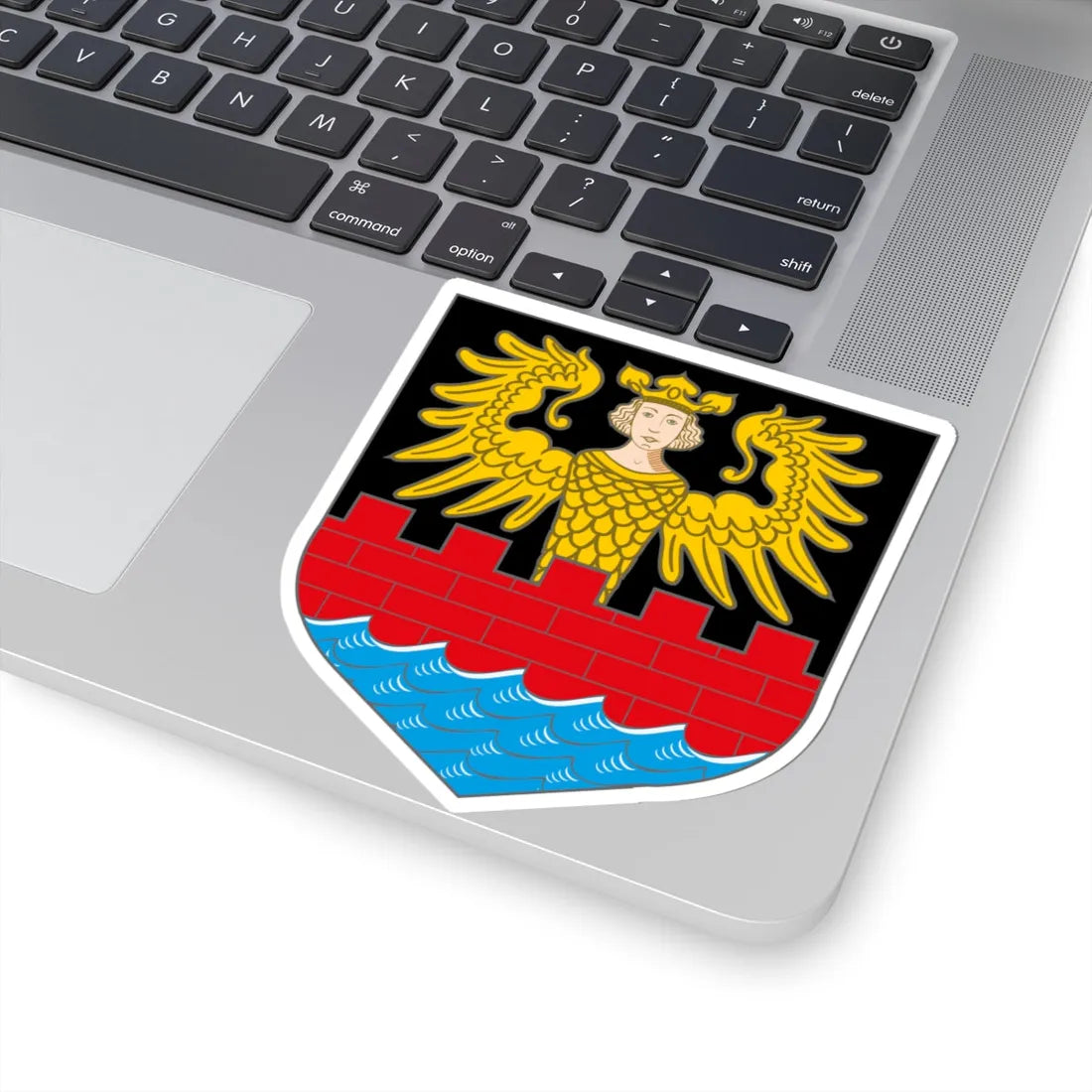 Wappen Emden (Germany) (Coat of Arms) STICKER Vinyl Kiss-Cut Decal - The Sticker Space