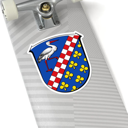 Wappen Eppertshausen (Germany) (Coat of Arms) STICKER Vinyl Kiss-Cut Decal - The Sticker Space