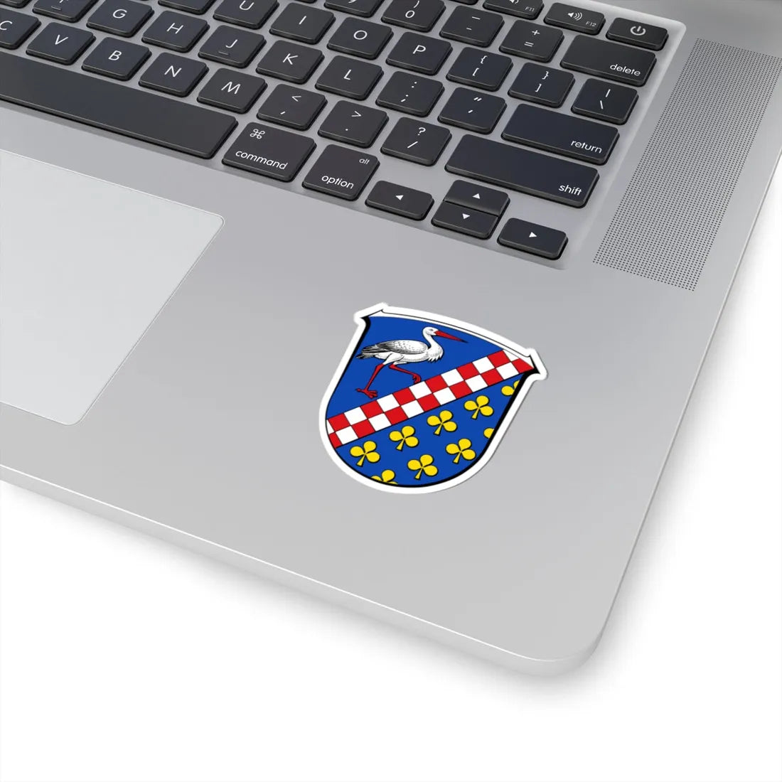 Wappen Eppertshausen (Germany) (Coat of Arms) STICKER Vinyl Kiss-Cut Decal - The Sticker Space