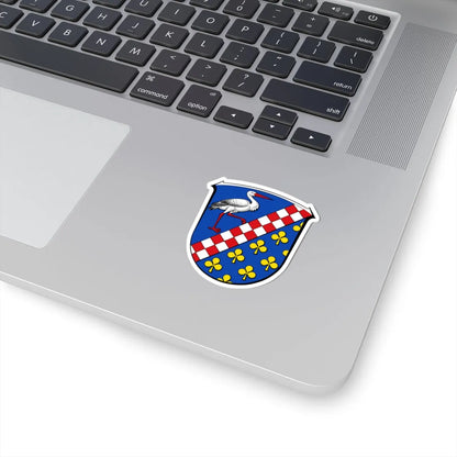 Wappen Eppertshausen (Germany) (Coat of Arms) STICKER Vinyl Kiss-Cut Decal - The Sticker Space