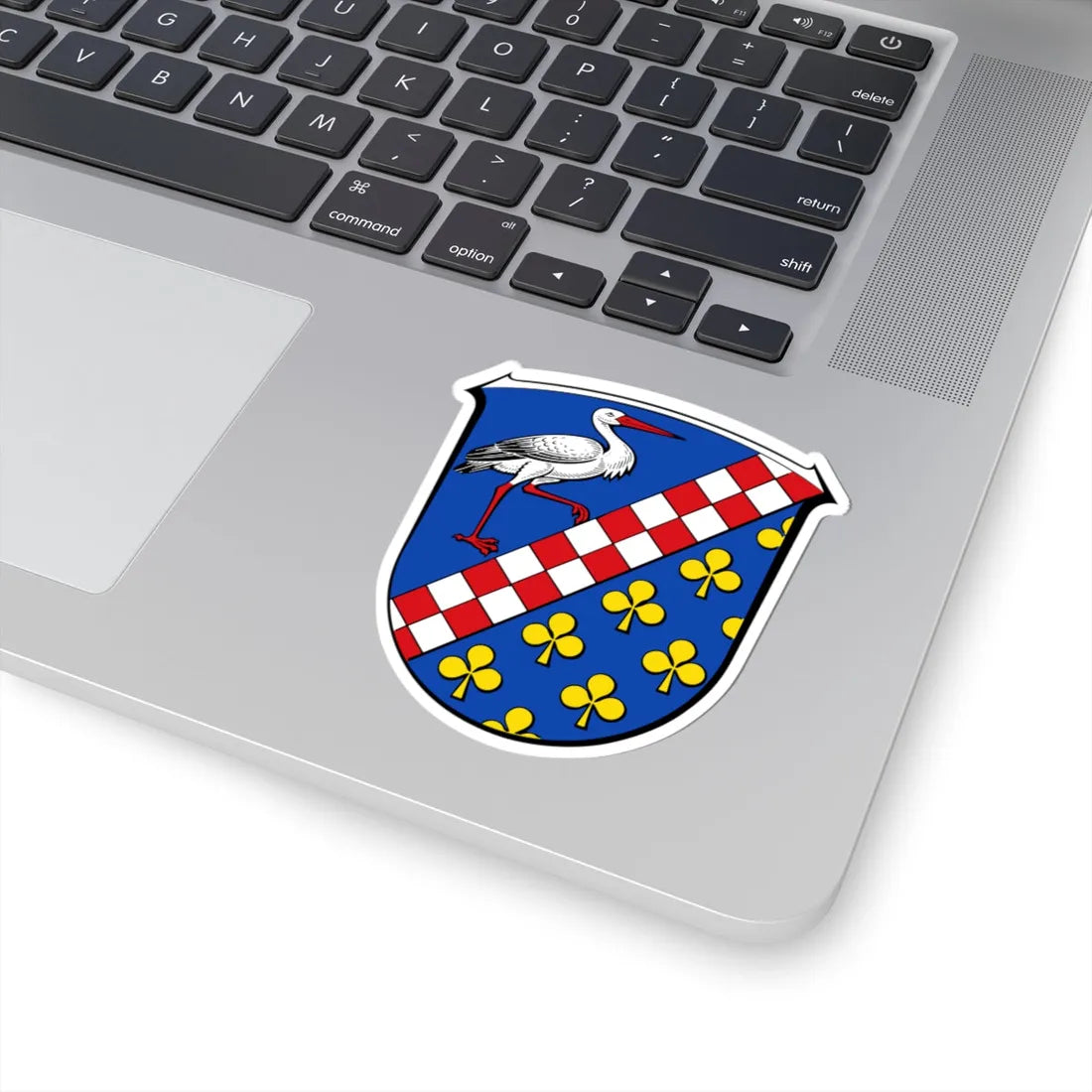 Wappen Eppertshausen (Germany) (Coat of Arms) STICKER Vinyl Kiss-Cut Decal - The Sticker Space